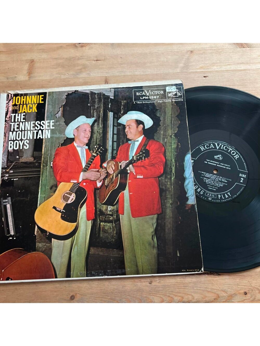 Johnnie and Jack - The Tennessee Mountain Boys 33rpm VG+ VR20